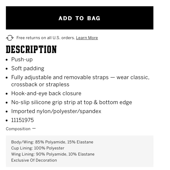 Victoria's Secret Two-Pack of Strapless Bras - Picture 7 of 9